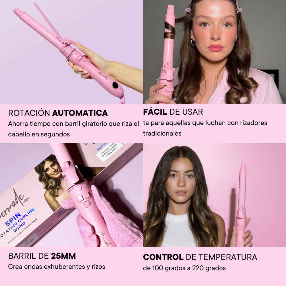 Rizador Automático de Cabello 25 mm