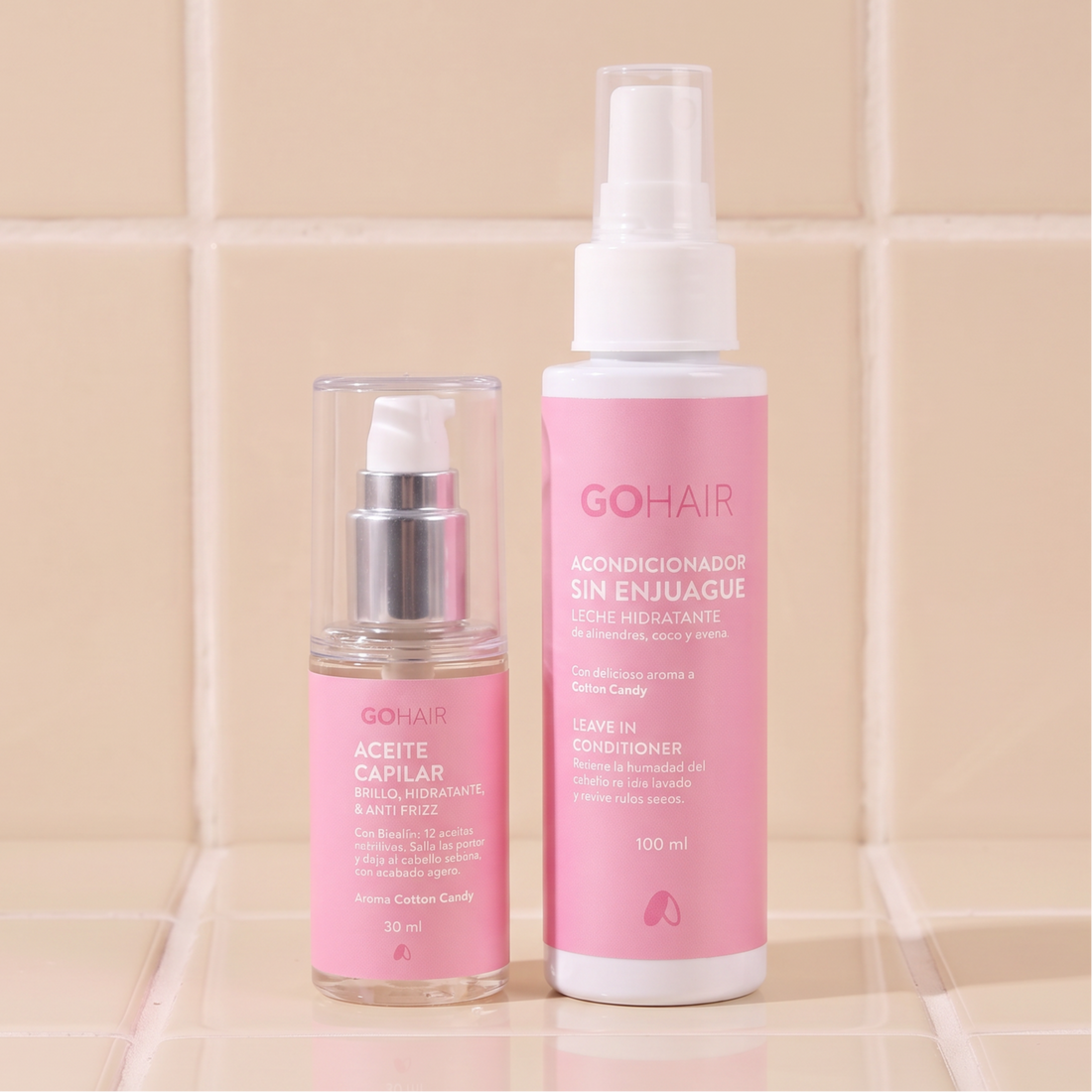 Rutina Anti-Frizz & Brillo - Cotton Candy