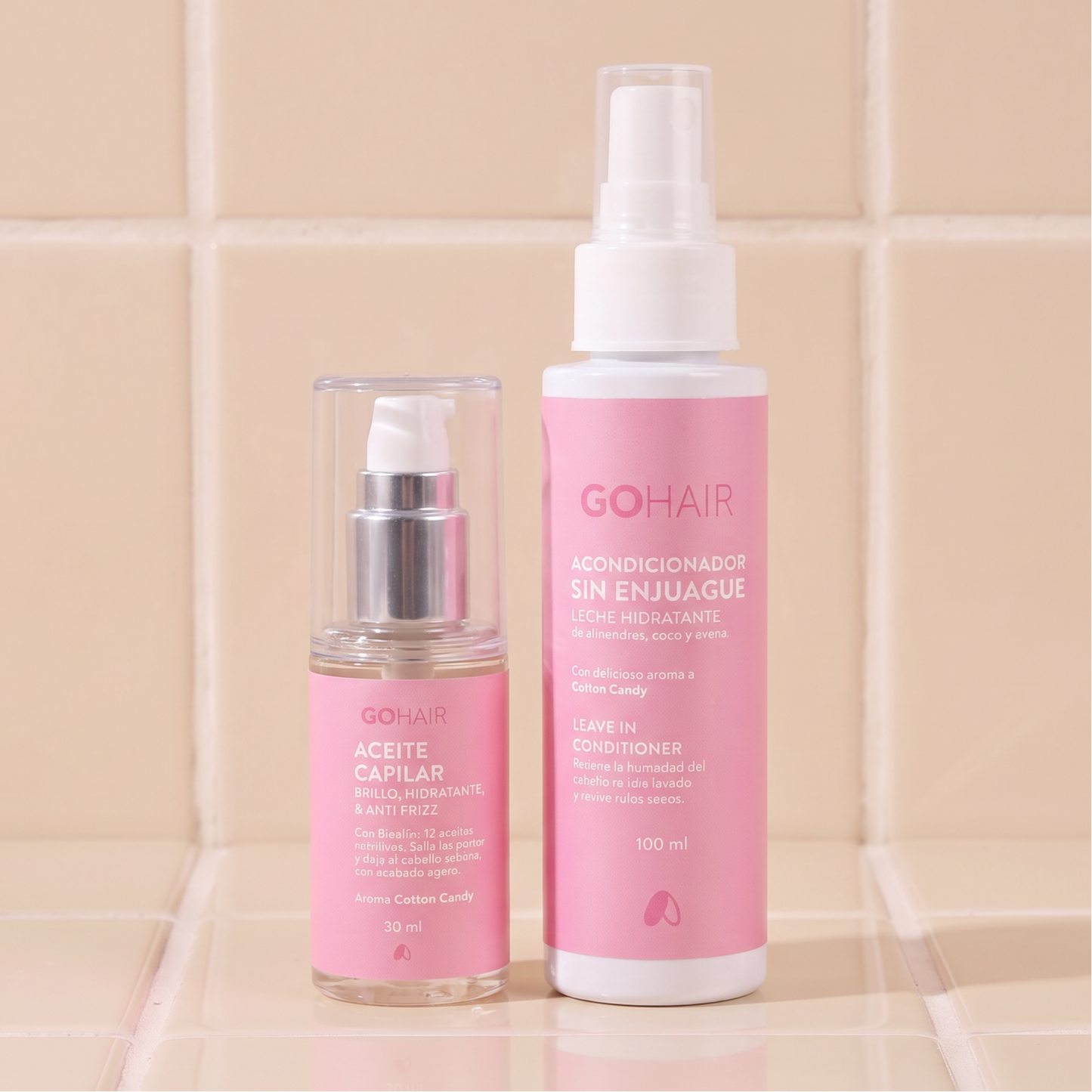 Rutina Anti-Frizz & Brillo Pistacho y Caramelo Go Hair