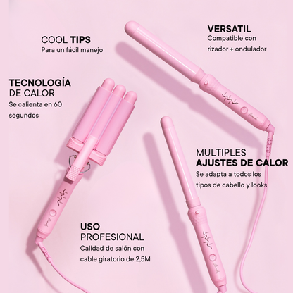 Set Profesional de Peinado 3 en 1 – Style Wand