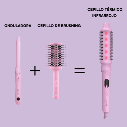 Cepillo Térmico con Tecnología Infrarroja